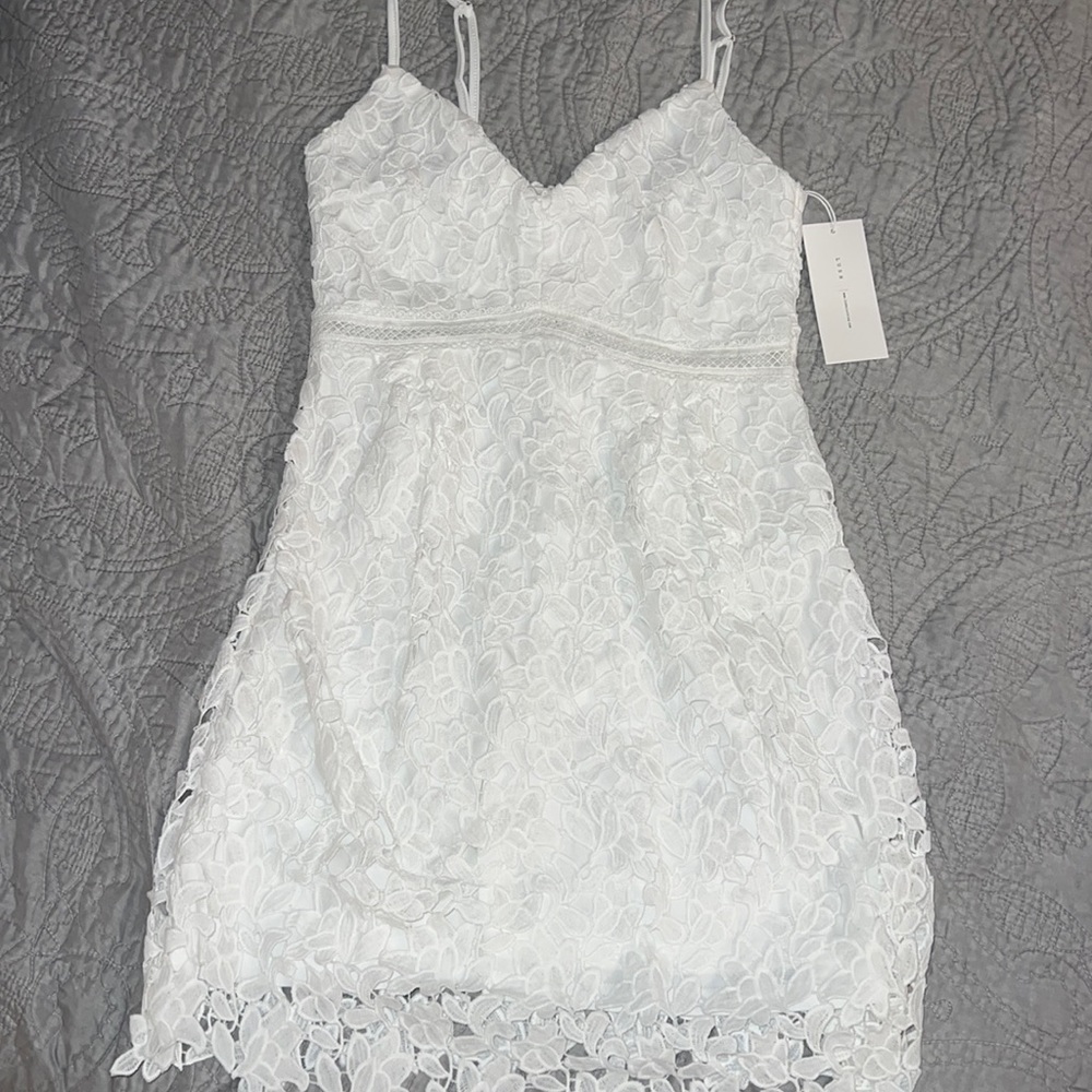Lush White Dress